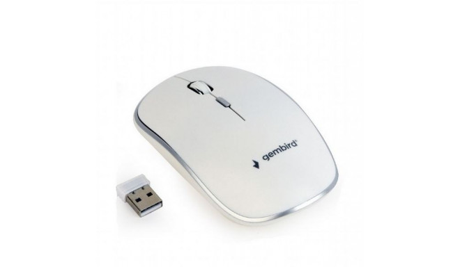 Wireless optical mouse white