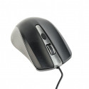 Optical mouse USB gray-black
