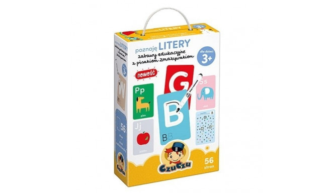 Educational set Getting to know the letters Educational games with a pen
