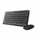 Rapoo wireless keyboard + mouse 8000M UI, black