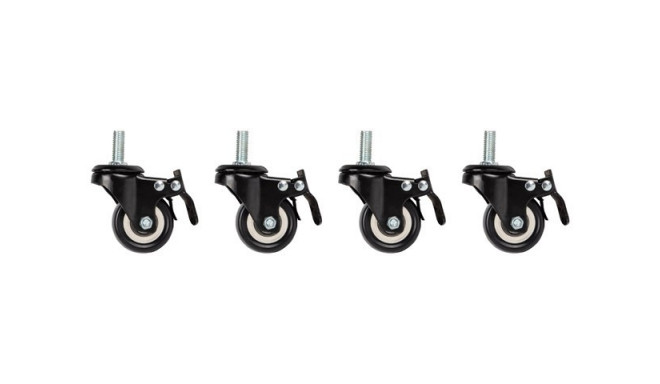 Product Name: Heavy-Duty Castor Wheel Set (4-Pack) for 19-Inch Server/Network Cabin