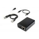 Splitter PoE + Injector 802.3at 24W Gigabit