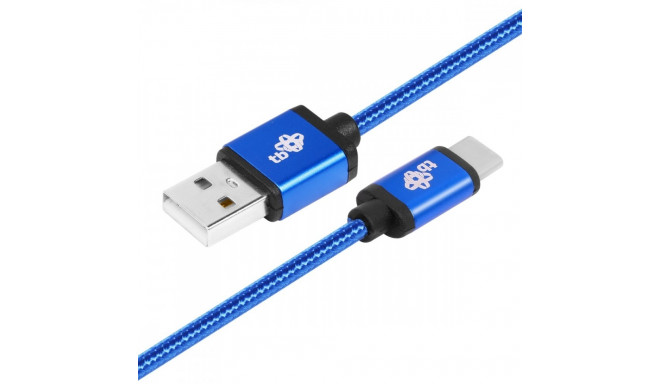 USB - USB C cable 1.5 m navy blue