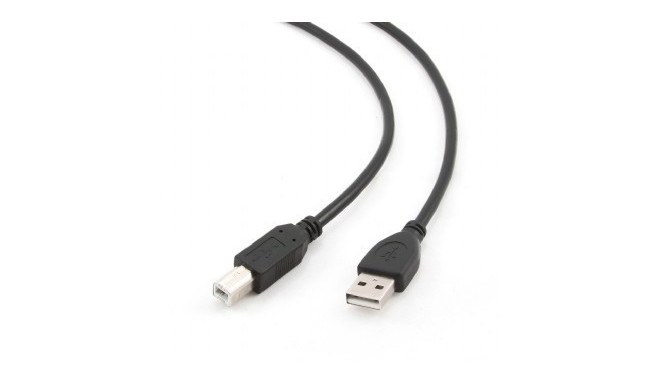 USB Cable 2.0 AM-BM 1m/black