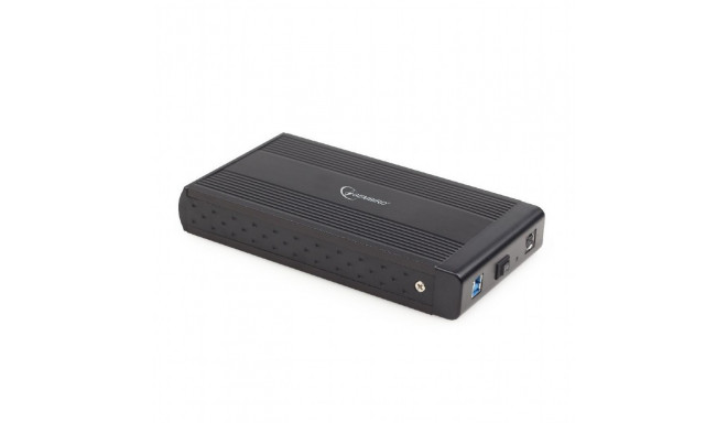 Gembird external enclosure 3.5" USB 3.0, black