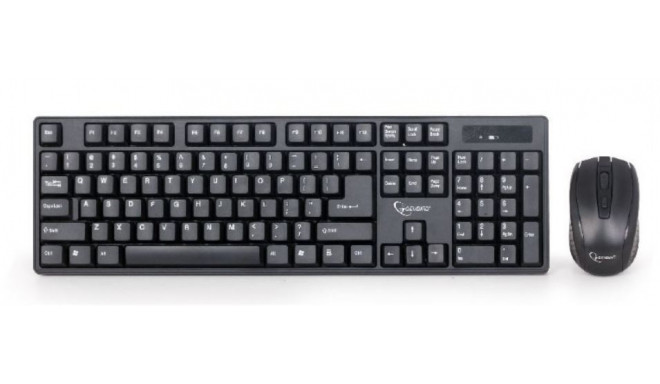 Keyboard+Mouse Set black/wireless