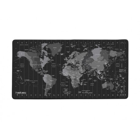 Natec mousepad Time Zone Map Maxi