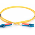 Patch cord FO SM 09/125 OS2 LC-LC duplex 1m yellow
