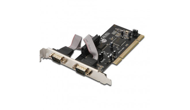 Expansion Card/Controller RS232 PCI , 2xDB9, Low Profile, Chipset