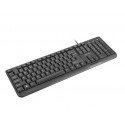 Keyboard Trout Slim 1.8m black USB