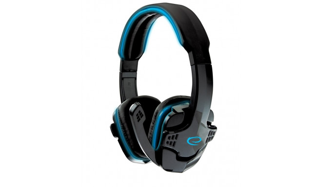 Espranza headset Raven EGH310B, blue