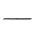 Patch Panel 24 Port 0.5U Cat.6 black