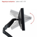 Desk handle on gas spring for 1 LCD monitor / LED 13-27 "L-11GD