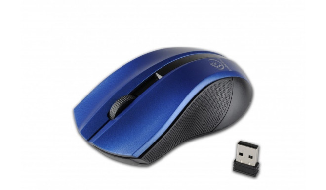 Wireless optical mouse, Galaxy Blue/Black