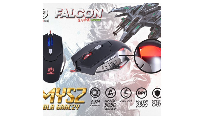 Gaming optical mouse USB FALCON