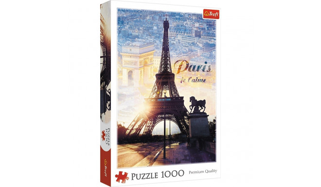 Puzzles 1000 elements Paris at dawn