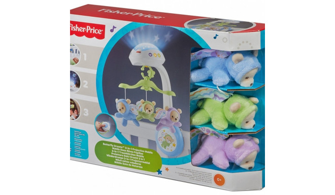 Fisher-Price crib mobile Carousel with teddy bears