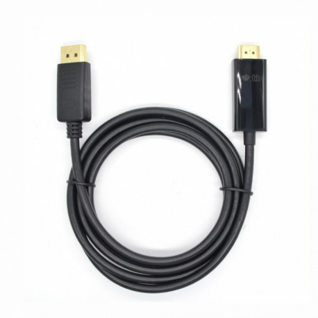 DisplayPort- HDMI 1.8 m. Cable, black