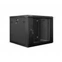 Wall-Mounted Rack 19&#39;&#39; 9U 600X600mm black