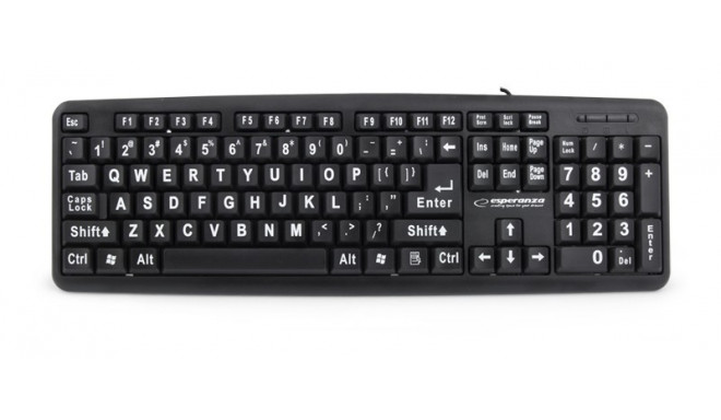 Esperanza klaviatuur USB EK129