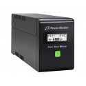 UPS line-interactive 600VA 2X PL 230V, pure sine wave, RJ11/45 IN/OUT, USB, LCD