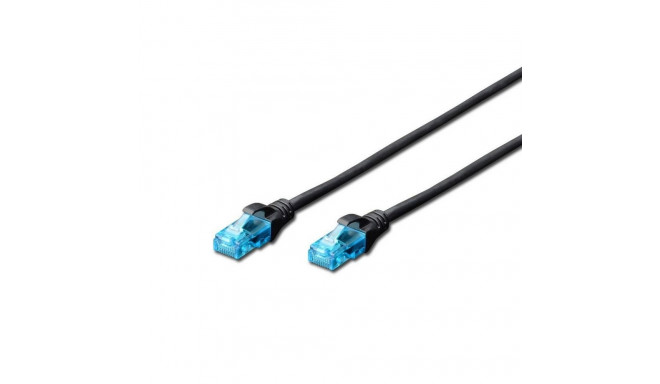 Digitus võrgukaabel RJ45 U/UTP Cat5e 5m, must