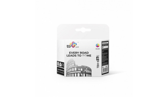 Ink TBH-657C (HP No. 57 - C6657A) Color remanufactured