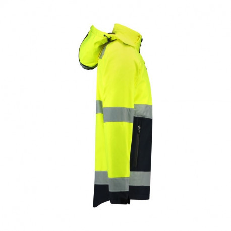 Rimeck Bi-color EN ISO 20471 Softshell Jacket M MLI-T5297 fluorescent yellow (4XL)