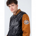 Fubu Bomber Jacket Varsity Block Corduroy Jacket M 6075110 (M)