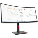 /937cm/34" (3440x1440) Lenovo ThinkVision T34w-30 4ms HDMI DP USB-C Wide Curve Raven Black