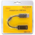 "DeLock DisplayPort 1.1 > HDMI (ST-BU) Adapter Schwarz"