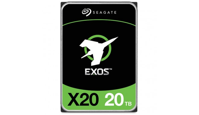 Seagate kõvaketas 20TB Exos X20 ST20000NM002D 7200rpm 256MB Ent.