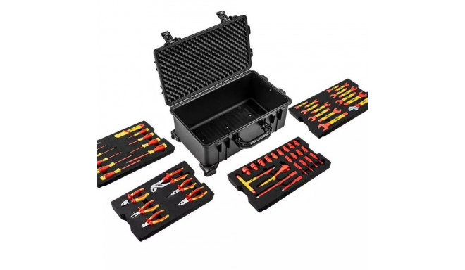 Neo Tools electrician service box 52 pieces in 22" strong box