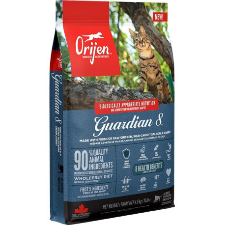 ORIJEN Guardian 8 kuiv kassitoit 4,5 kg