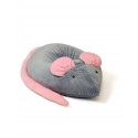 Sako bag pouffe Mouse grey-pink L 110 x 80 cm