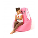 Sako bag pouf Rabbit pink L 105 x 80 cm