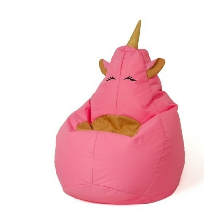 Unicorn roosa XL 130 x 90 cm Sako kott-tumb