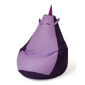 Sako bag pouffe Unicorn purple-light purple L 105 x 80 cm