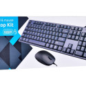 iBox klaviatuur + hiir IKMS606 USB 2.0 US