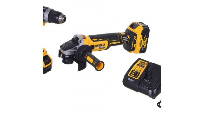 COMBO set 18V DCD796, DCG405 + 2x5,0Ah DCK208