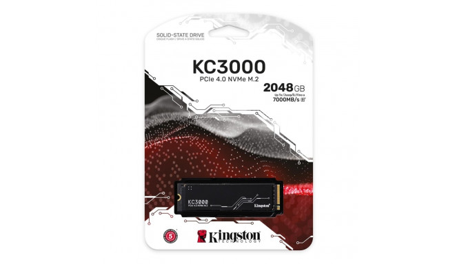 Kingston Technology 2048G KC3000 M.2 2280 NVMe SSD
