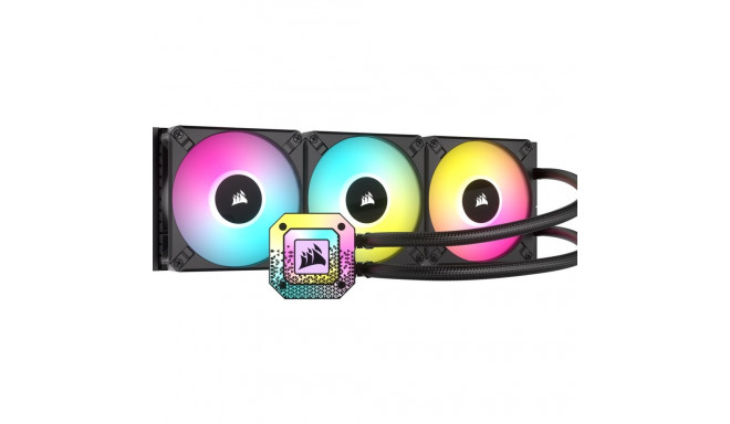 Corsair iCUE H150i ELITE CAPELLIX XT protsessori kõik-ühes vedelikjahuti 12 cm must 1 tk