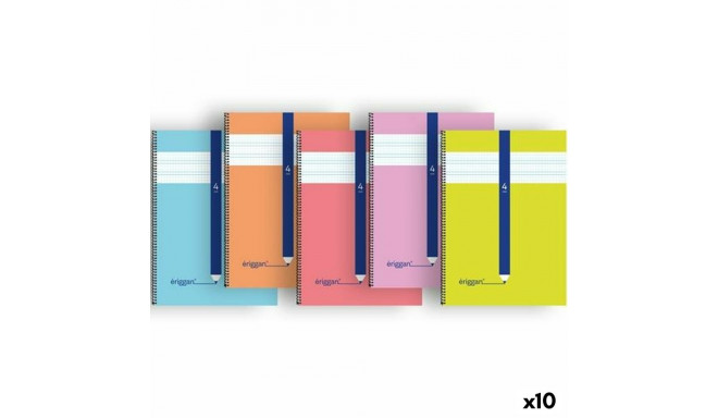 Märkmik Eriggan Din A4 80 Lehed (10 Ühikut)