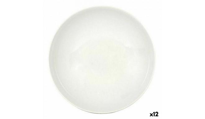 Deep Plate La Mediterránea 44827 Ivory (12 Units)