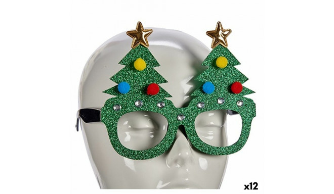 Glasses Christmas Tree Green (12 Units)