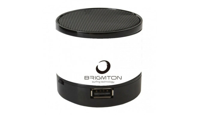 Bluetooth Kõlarid BRIGMTON BAMP-703 3W FM - Valge