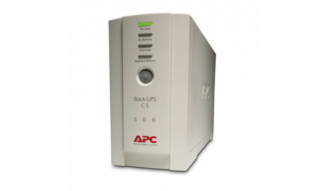 Katkestamatu Toiteallikas Interaktiivne süsteem UPS APC BK500EI