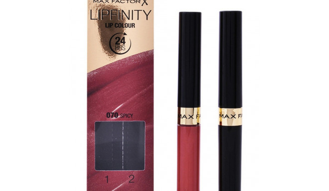 Naiste komeetika komplekt Lipfinity Max Factor (2 pcs) - 160 - Iced