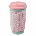 Glass with Lid 112374 Jumper (520 Ml) - Pink