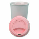 Glass with Lid 112374 Jumper (520 Ml) - Pink